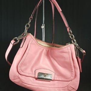 Coach small pink xbody